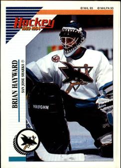 1993-94 Panini Hockey Stickers #265 Brian Hayward Front