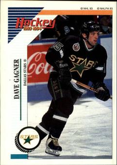 1993-94 Panini Hockey Stickers #269 Dave Gagner Front