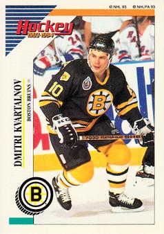 1993-94 Panini Hockey Stickers #7 Dmitri Kvartalnov Front