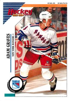 1993-94 Panini Hockey Stickers #92 Adam Graves Front