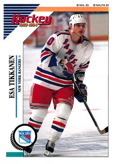 1993-94 Panini Hockey Stickers #95 Esa Tikkanen Front