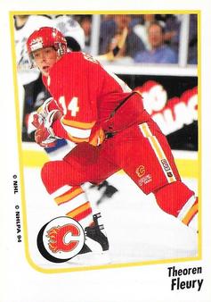 1994-95 Panini Hockey Stickers #159 Theoren Fleury Front