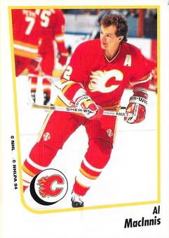 1994-95 Panini Hockey Stickers #161 Al MacInnis Front