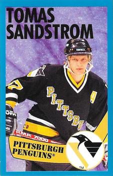 1996-97 Panini Stickers #61 Tomas Sandstrom  Front