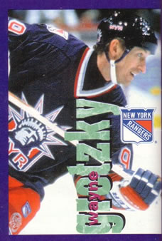 1998-99 Panini Stickers #3 Wayne Gretzky Front