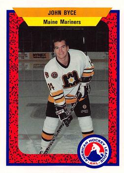 1991-92 ProCards AHL/IHL/CoHL #59 John Byce Front