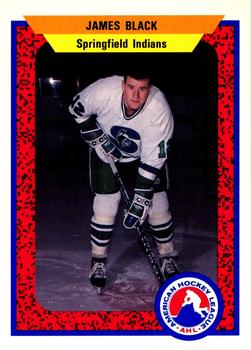 1991-92 ProCards AHL/IHL/CoHL #101 James Black Front