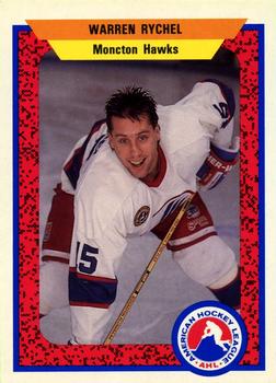1991-92 ProCards AHL/IHL/CoHL #175 Warren Rychel Front