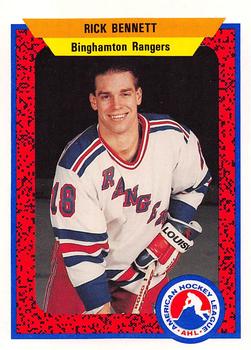 1991-92 ProCards AHL/IHL/CoHL #198 Rick Bennett Front