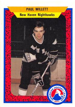 1991-92 ProCards AHL/IHL/CoHL #368 Paul Willett Front