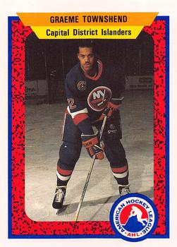 1991-92 ProCards AHL/IHL/CoHL #456 Graeme Townshend Front