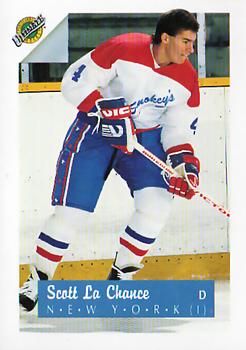 1991 Ultimate Draft - French #4 Scott Lachance Front