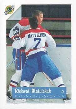 1991 Ultimate Draft - French #7 Richard Matvichuk Front