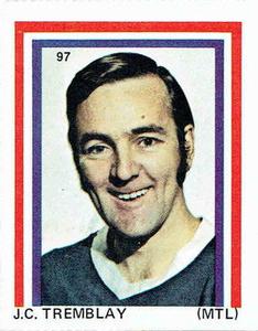 1971-72 Eddie Sargent NHL Players Stickers #97 J.C. Tremblay Front
