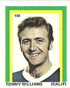 1971-72 Eddie Sargent NHL Players Stickers #130 Tommy Williams Front