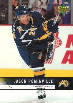 2006-07 Upper Deck Arena Giveaways #BUF4 Jason Pominville Front