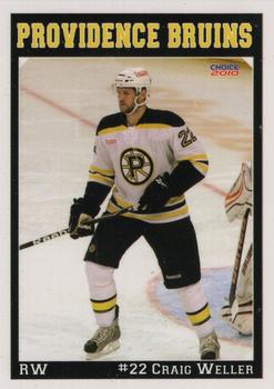 2009-10 Choice Providence Bruins (AHL) #23 Craig Weller Front