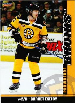 2012-13 Choice Providence Bruins (AHL) #2 Garnet Exelby Front