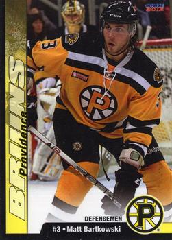 2011-12 Choice Providence Bruins (AHL) #2 Matt Bartkowski Front