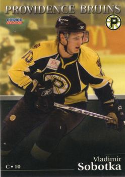 2007-08 Choice Providence Bruins (AHL) #21 Vladimir Sobotka Front