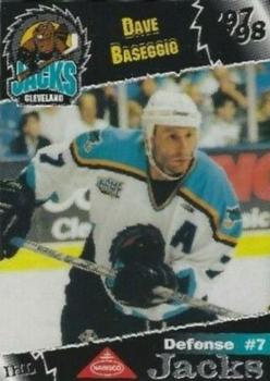 1997-98 Cleveland Lumberjacks (IHL) #4 Dave Baseggio Front