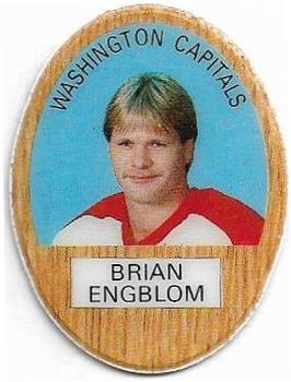 1983-84 Funmate NHL Puffy Stickers #NNO Brian Engblom Front