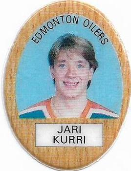 1983-84 Funmate NHL Puffy Stickers #NNO Jari Kurri Front