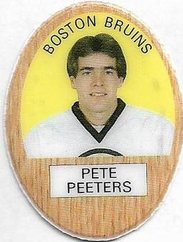 1983-84 Funmate NHL Puffy Stickers #NNO Pete Peeters Front