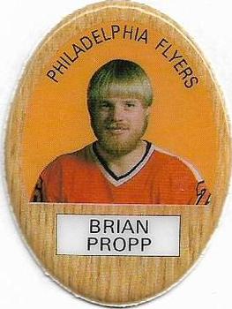 1983-84 Funmate NHL Puffy Stickers #NNO Brian Propp Front