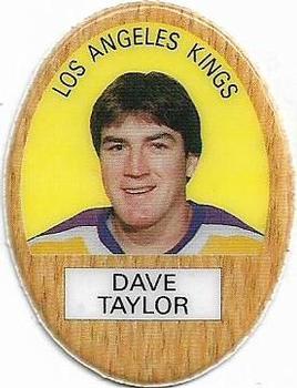 1983-84 Funmate NHL Puffy Stickers #NNO Dave Taylor Front