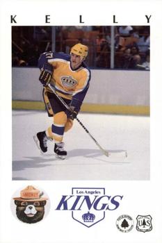 1984-85 Los Angeles Kings Smokey #10 John-Paul Kelly Front