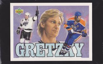 1992-93 Upper Deck - Box Bottoms #NNO Wayne Gretzky Front