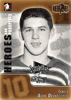 2004-05 In The Game Heroes and Prospects - Sportsfest #177 Alex Delvecchio Front