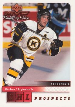 1999-00 Upper Deck MVP Stanley Cup Edition #215 Michael Zigomanis Front