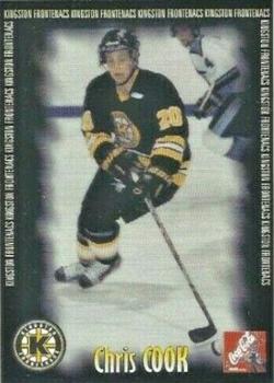 2000-01 Kingston Frontenacs (OHL) #4 Chris Cook Front