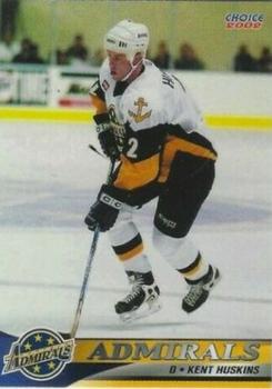 2001-02 Choice Norfolk Admirals (AHL) #11 Kent Huskins Front