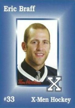 2003-04 St. Francis Xavier X-Men (NCAA) #21 Eric Braff Front