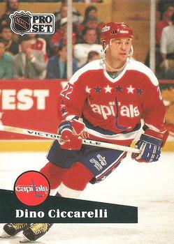1991-92 Pro Set French #258 Dino Ciccarelli Front
