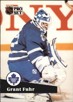 1991-92 Pro Set French #494 Grant Fuhr Front