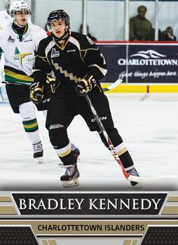 2014-15 Charlottetown Islanders (QMJHL) #5 Bradley Kennedy Front