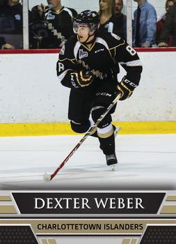 2014-15 Charlottetown Islanders (QMJHL) #6 Dexter Weber Front