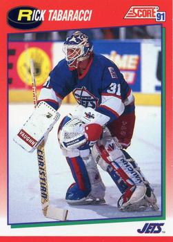 1991-92 Score Canadian English #244 Rick Tabaracci Front