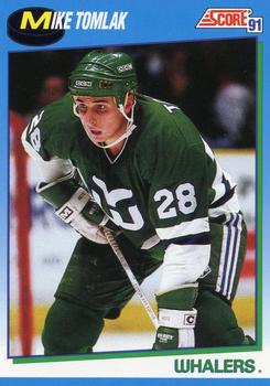 1991-92 Score Canadian English #538 Mike Tomlak Front