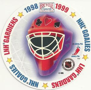 1998-99 Bicycle NHL Hockey Aces Goalies #A♣ Patrick Roy Back
