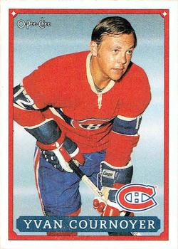1992-93 O-Pee-Chee Montreal Canadiens Hockey Fest #23 Yvan Cournoyer Front