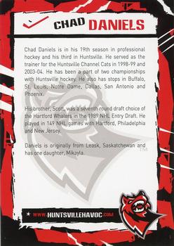 2004-05 Huntsville Havoc (SPHL) #NNO Chad Daniels Back