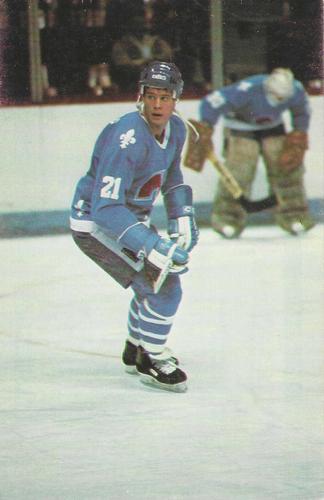 1982-83 Quebec Nordiques Postcards #NNO Randy Moller Front