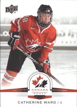 2014 Upper Deck Team Canada Juniors #86 Catherine Ward Front