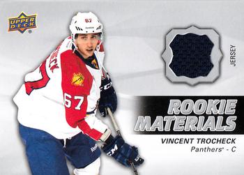 2014-15 Upper Deck - Rookie Materials #RM28 Vincent Trocheck Front