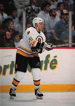 1990-91 Sports Action Boston Bruins #NNO Andy Brickley Front